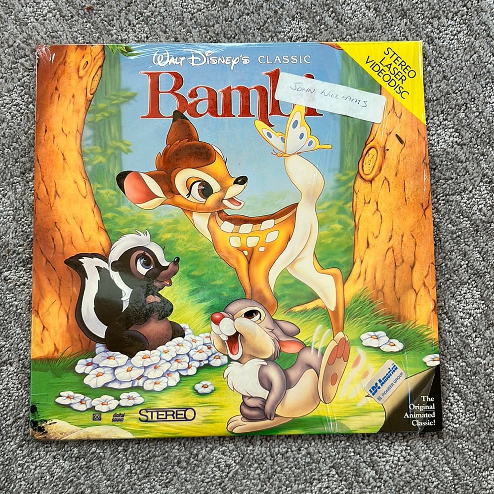 Bambi Laser Disc